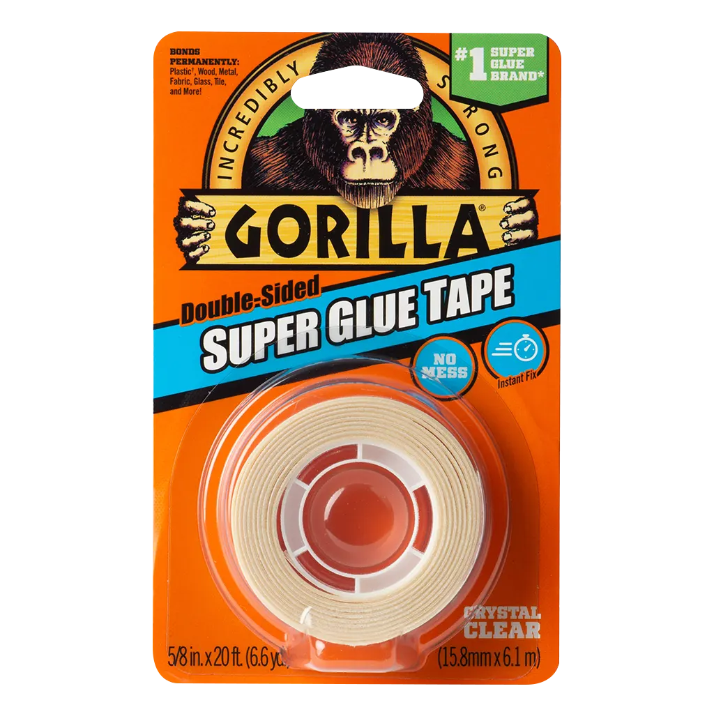 Gorilla Double Sided Super Glue Tape – Gorilla Danmark