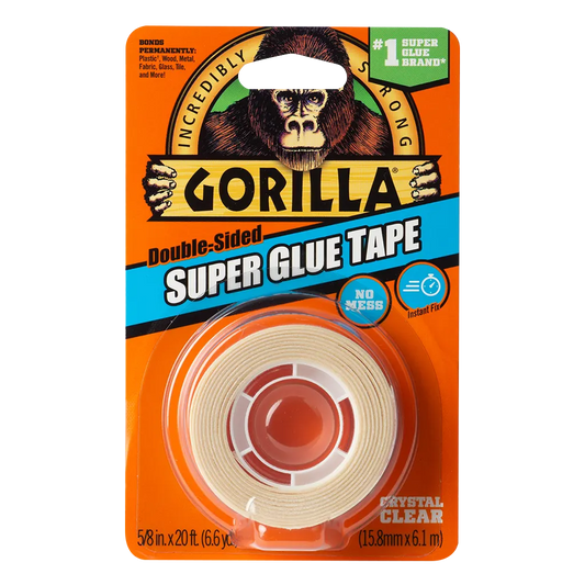 Gorilla Dobbeltsidet Super Glue Tape