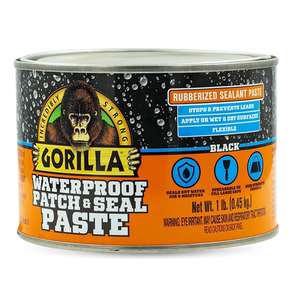 Gorilla Paste Waterproof Patch &amp; Seal - Black