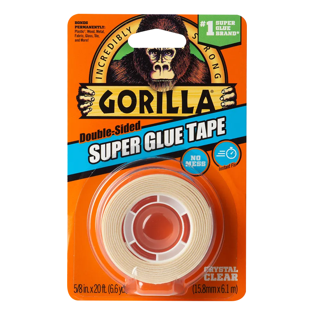 Gorilla Dobbeltsidet Super Glue Tape