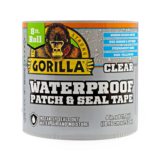 Gorilla Waterproof Patch &amp; Seal Tape Clear